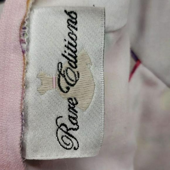 Rare Edition Infants Girls Spring‎ Tie Back Floral Lined Dress Size 18 Months - Picture 2 of 8